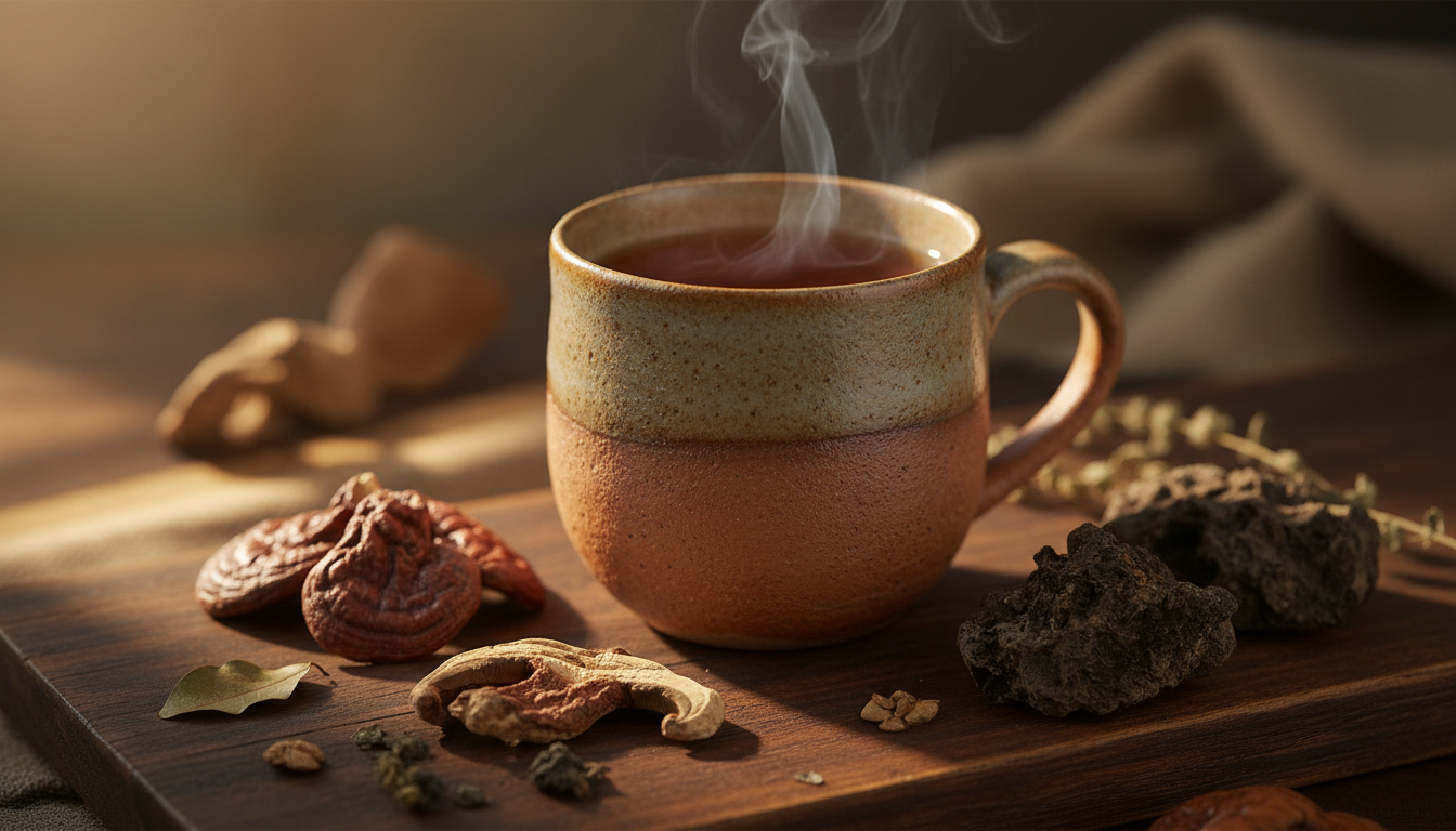 Mushroom Tea - Mushroom Tea: Types, Flavor