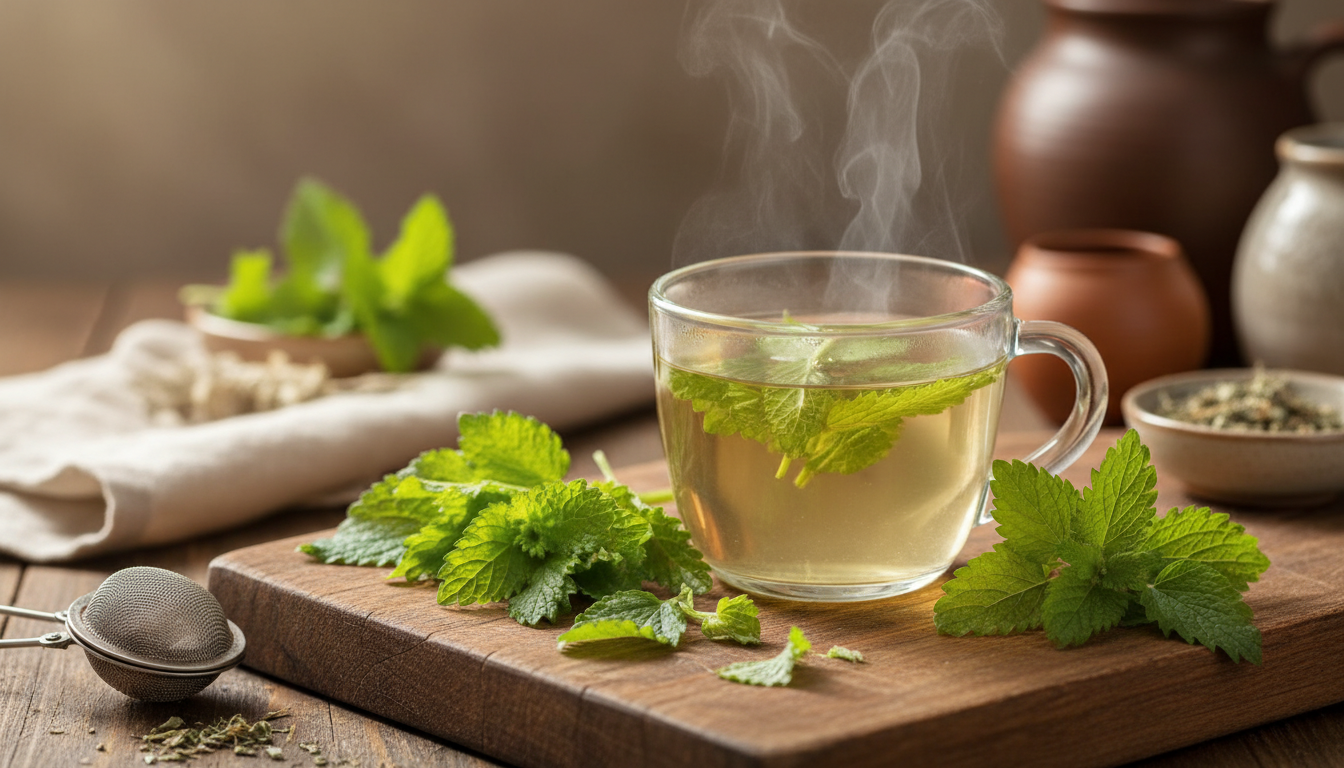 Lemon Balm Tea - Lemon Balm Tea: Brewing Temp
