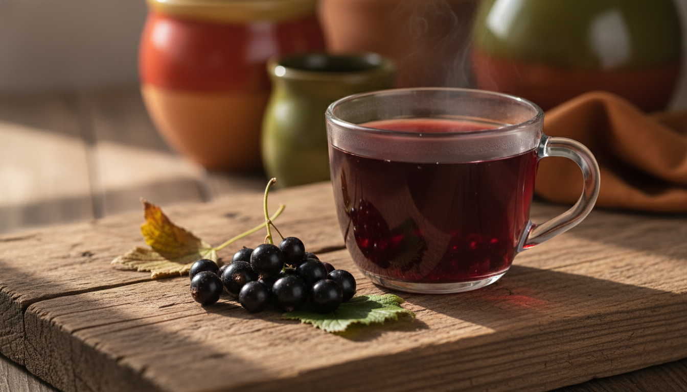 Black Currant Tea - How To Make Black Currant Tea