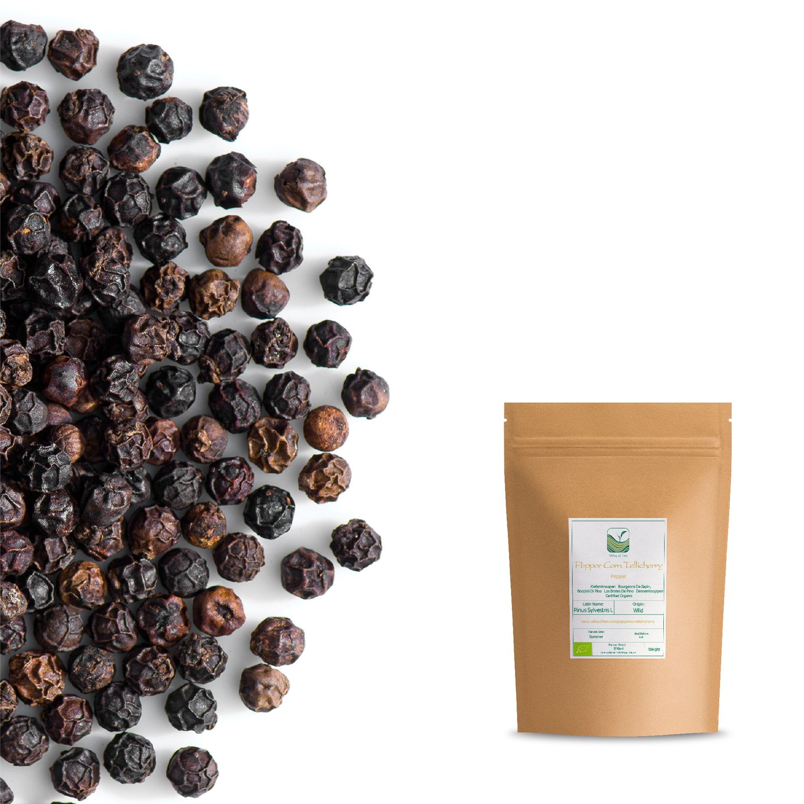 Peppercorn Tellicherry 100g