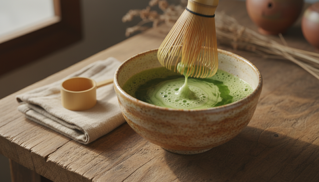 Matcha Tea - Macha Tea: Traditional Preparation