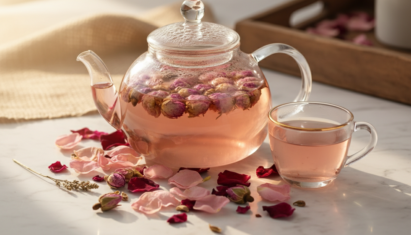 Rose Tea - How To Make Rose Tea