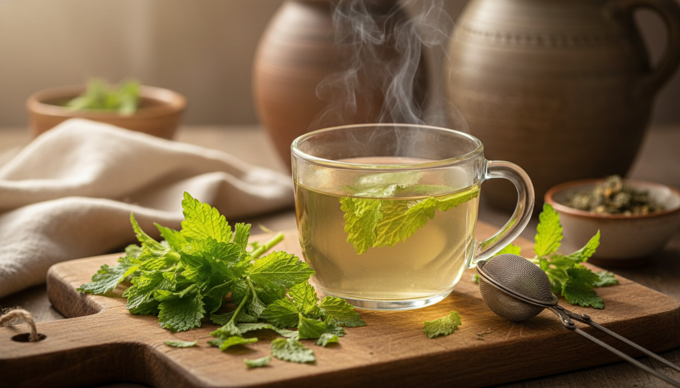 Lemon Balm Tea - Lemon Balm Plant Tea