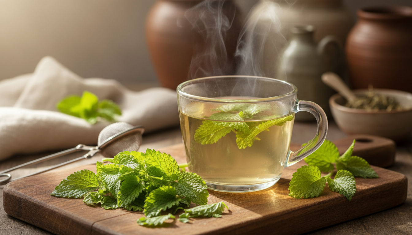 Lemon Balm Tea - Lemon Balm Tea for Herpes