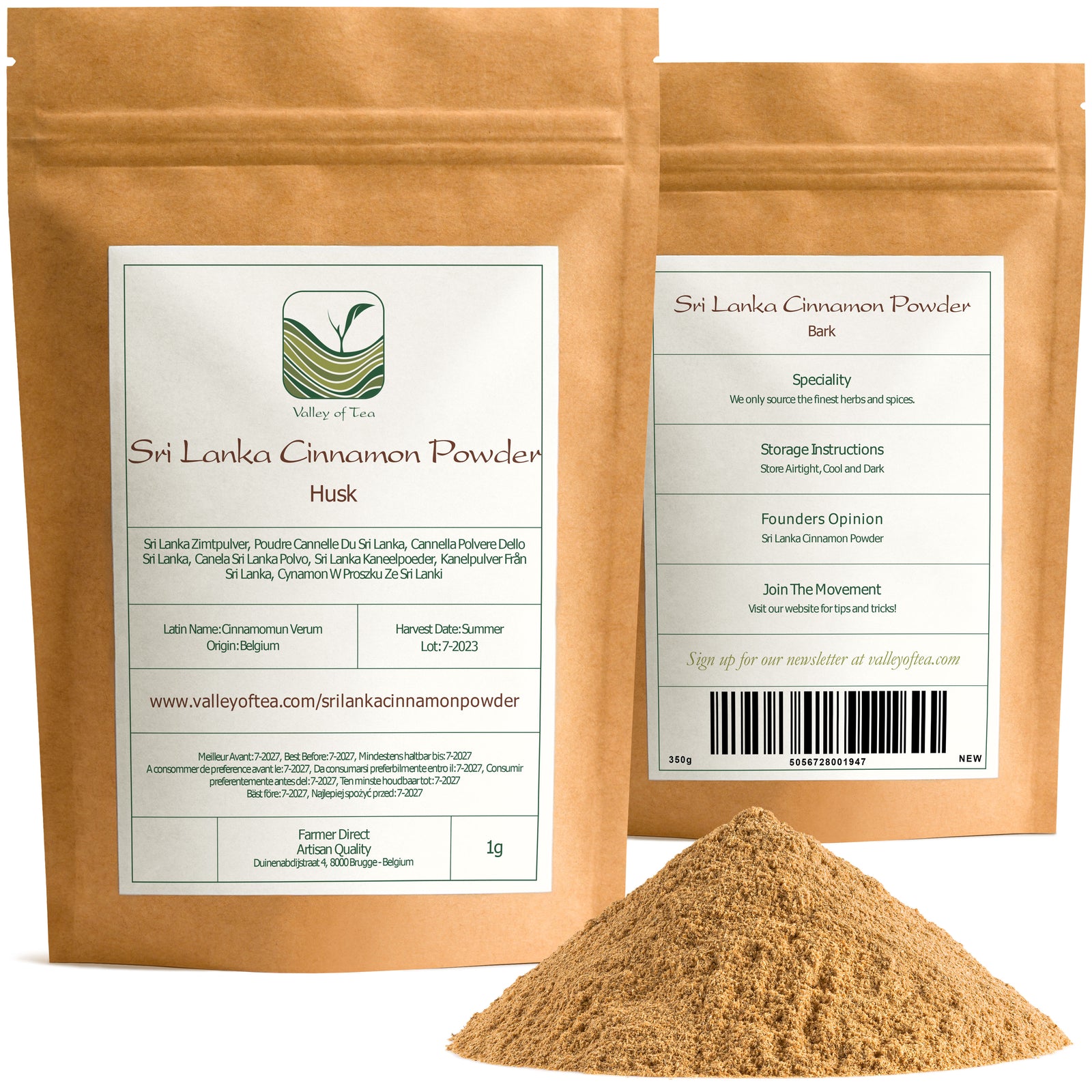 Sri Lanka Cinnamon Powder 100g