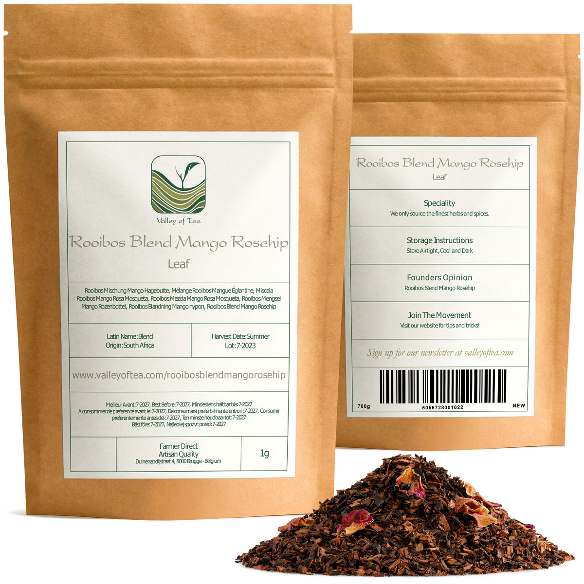Rooibos Blend Mango Rosehip 100g