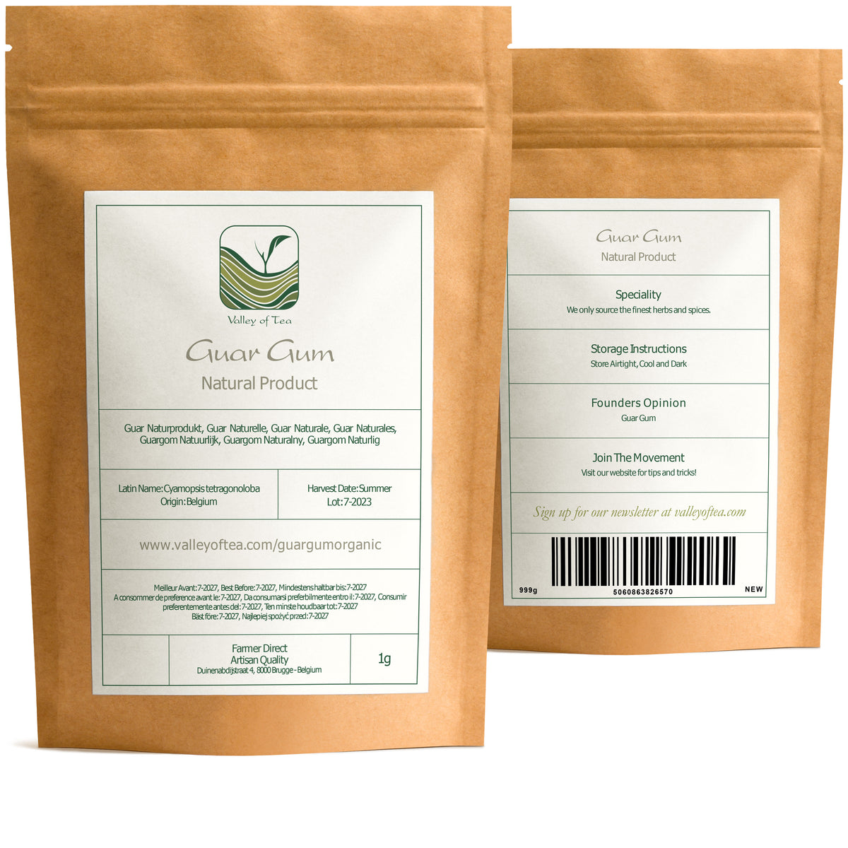 Guar Gum Organic 700g