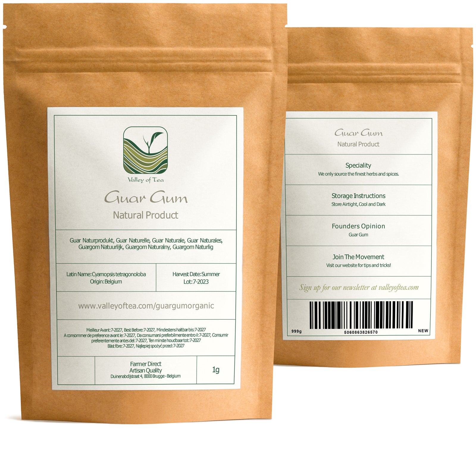 Guar Gum Organic 700g
