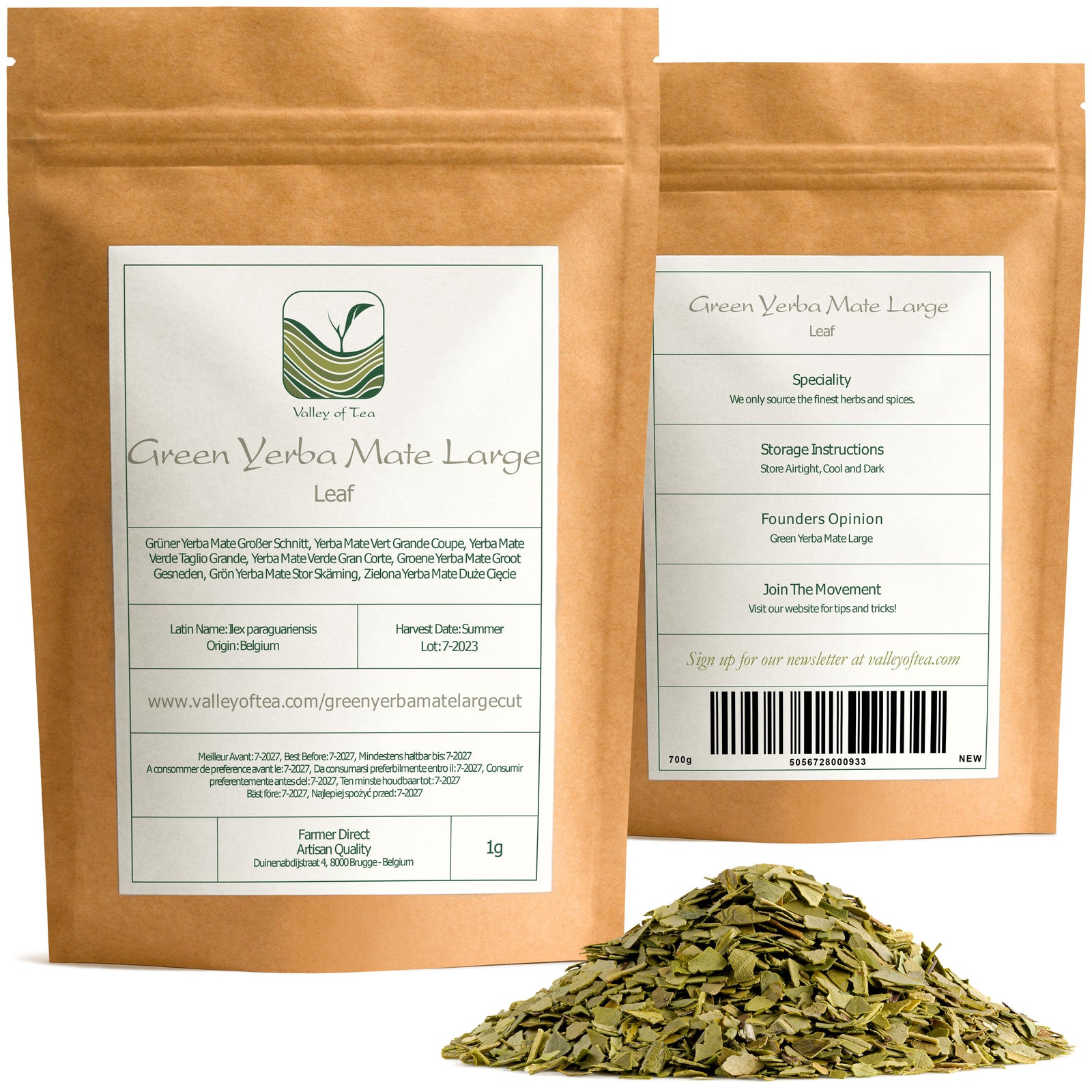 Yerba Mate Vert Grande Coupe