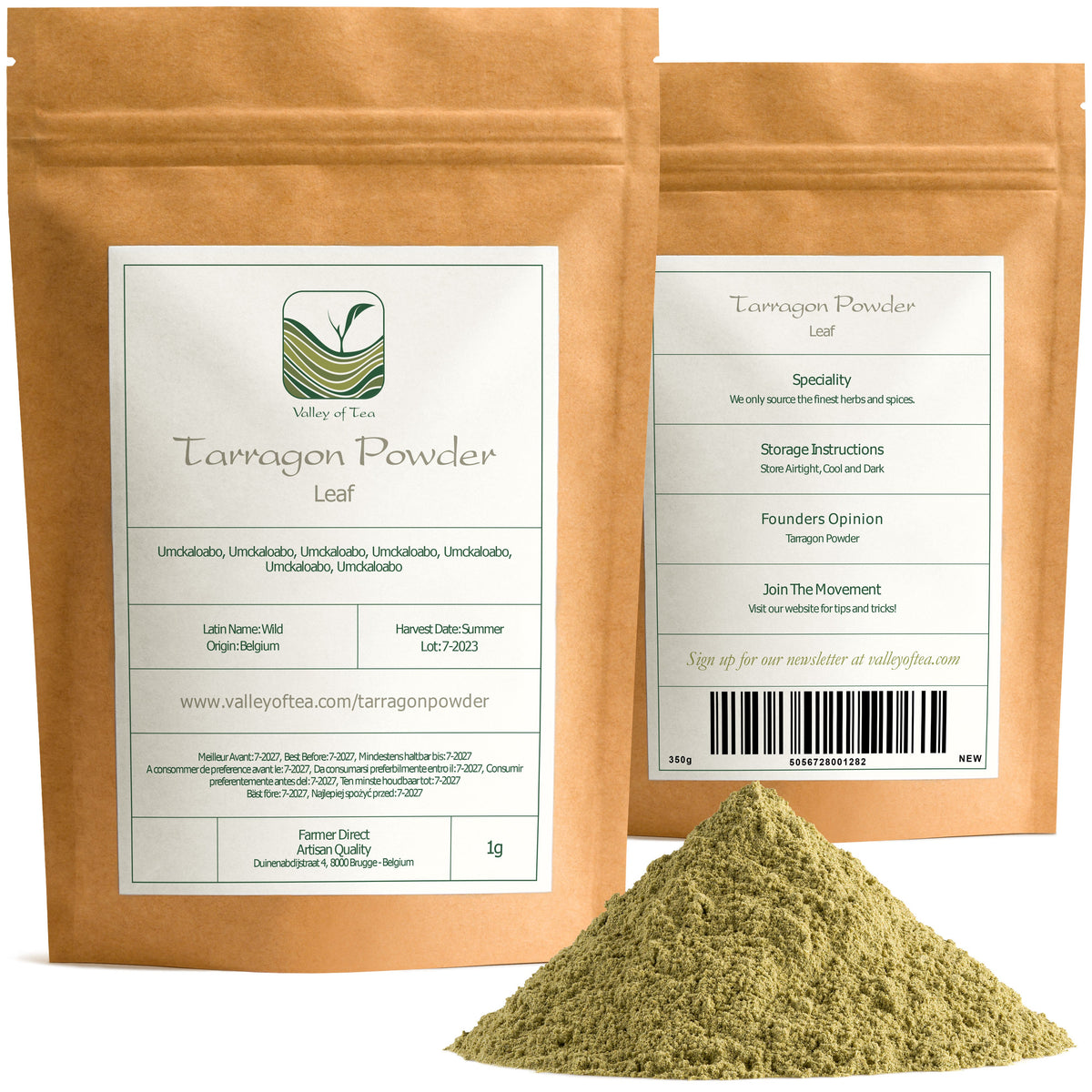Dragon Blad Bio Kruid - Gedroogde Taragon Culinaire Kruiden Tarragon 