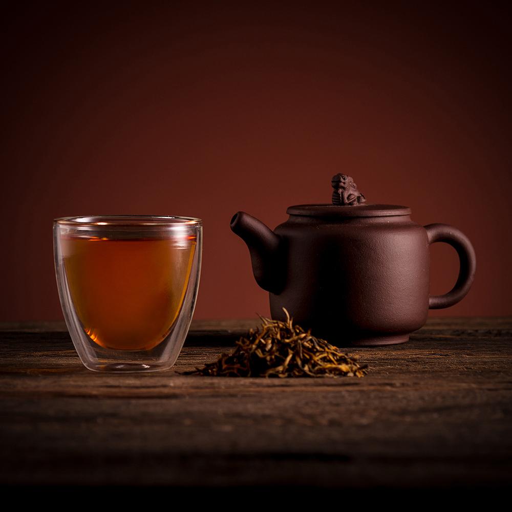 Tee Geschenkdose Schwarz