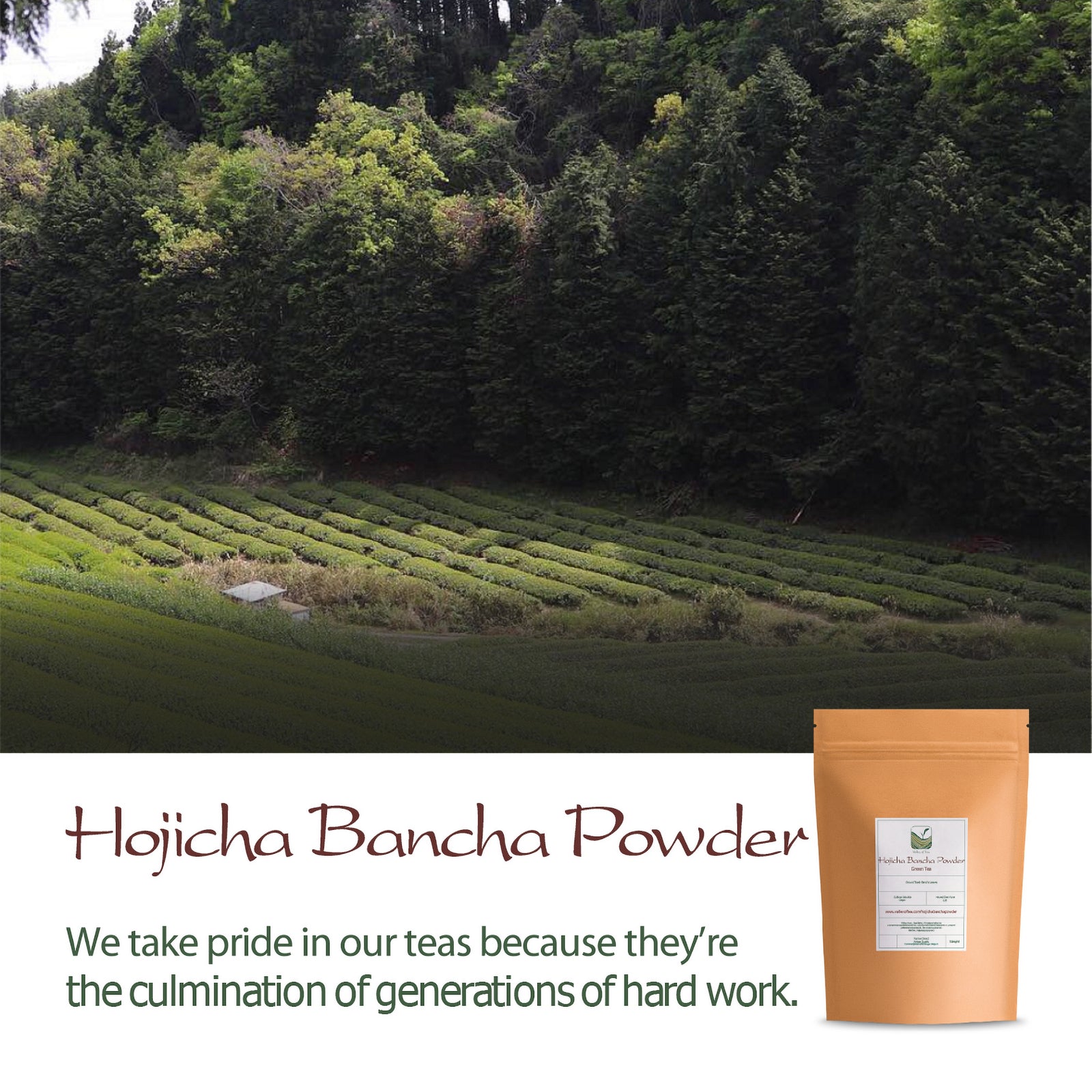 Hojicha Bancha Powder 200g