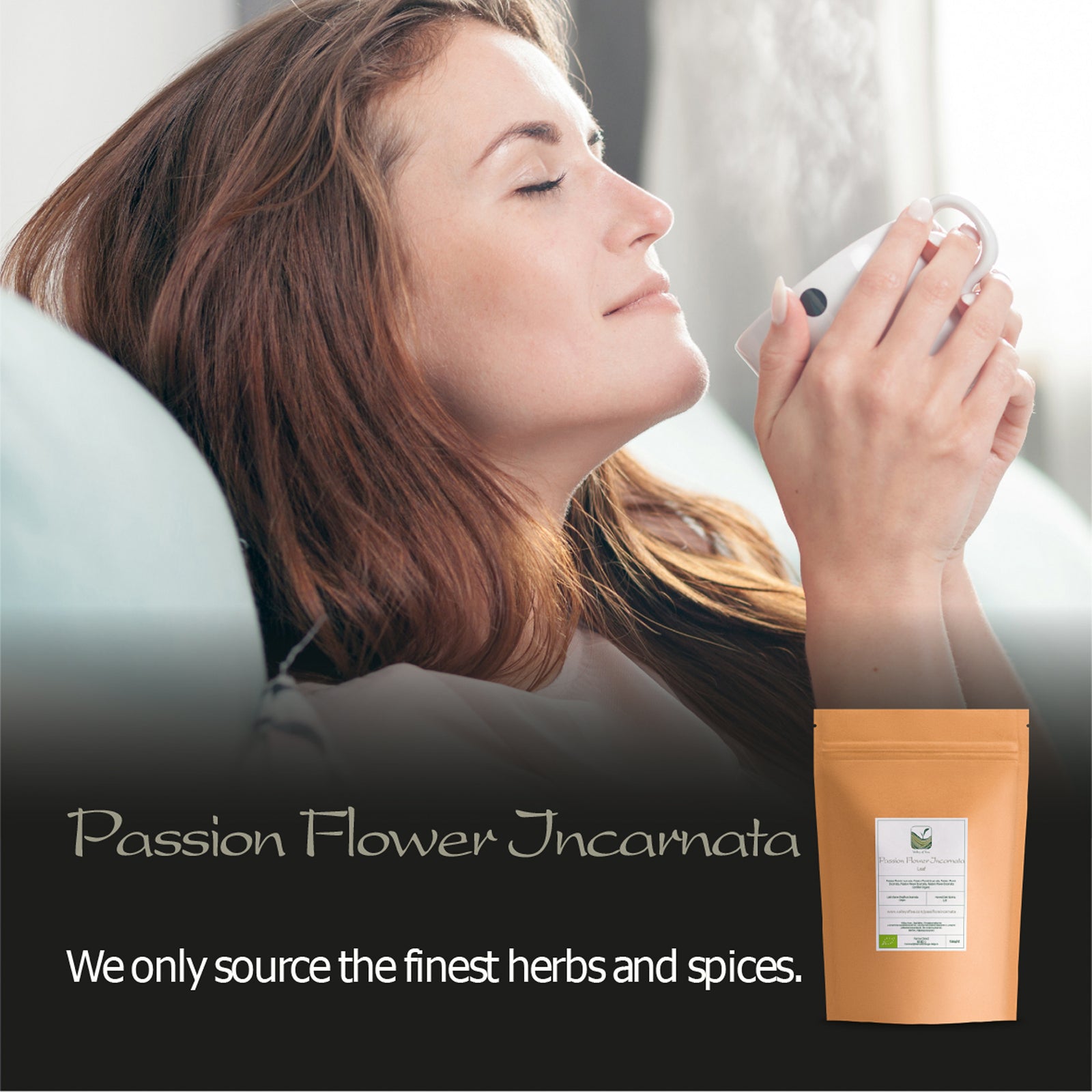 Passionflower Organic Leaf - Passiflora Incarnata 100g