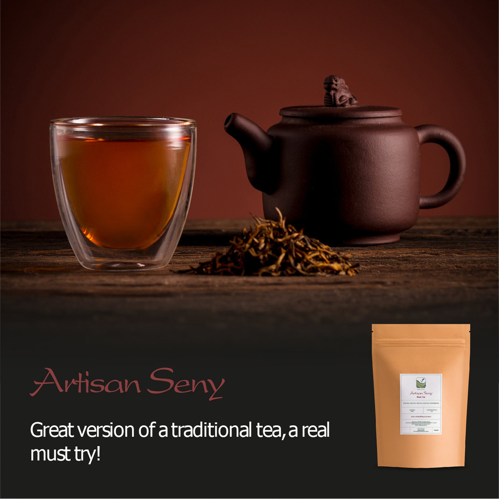 Sri Lanka Black Tea Leaf - Artisan Handmade Grade From Nuwara Eliya 50g